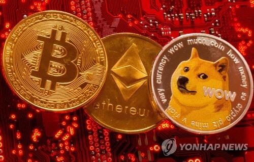 가상화폐 모형 이미지[로이터 연합뉴스 자료사진]
